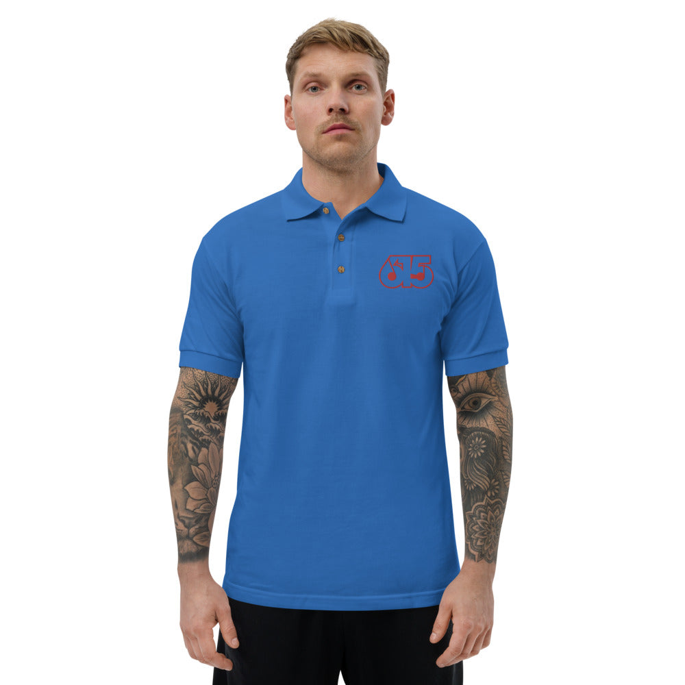 Embroidered Music City 615 Polo Shirt