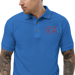 Embroidered Music City 615 Polo Shirt