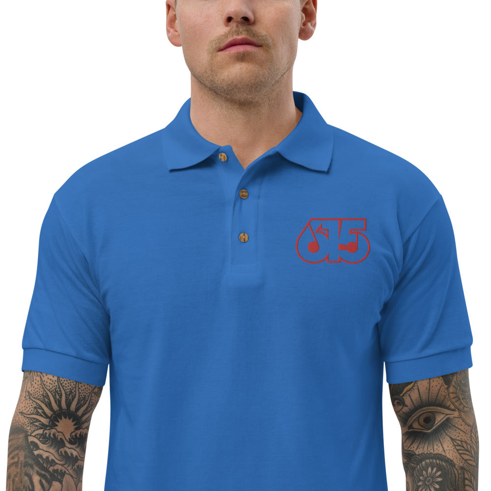 Embroidered Music City 615 Polo Shirt