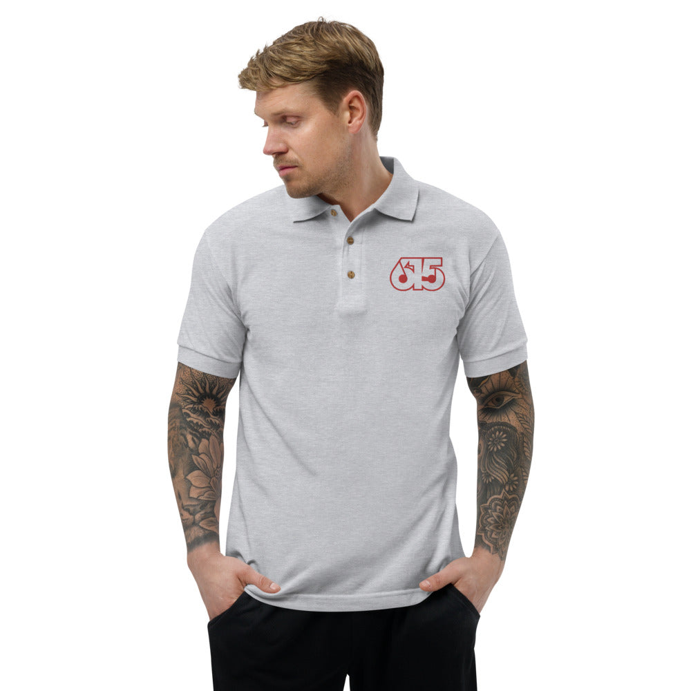 Embroidered Music City 615 Polo Shirt