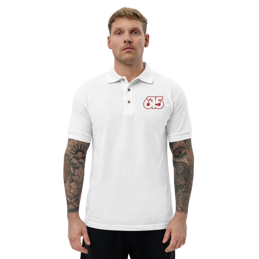 Embroidered Music City 615 Polo Shirt