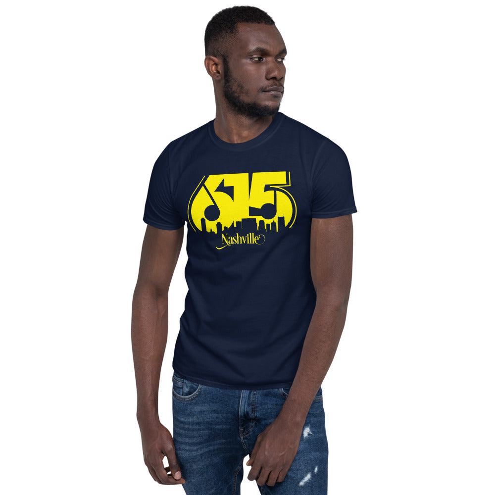 Nashville Music City 615 Skyline unisex shirt