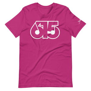 615 Music City Short-Sleeve Unisex T-Shirt