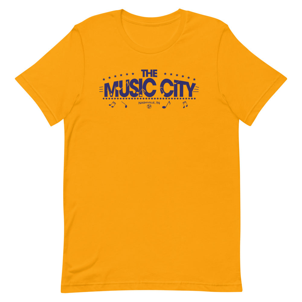 Music City Short-Sleeve Unisex T-Shirt