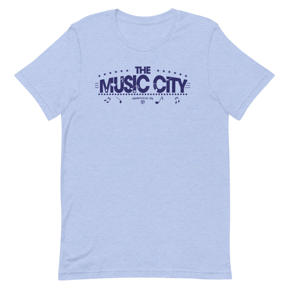 Music City Short-Sleeve Unisex T-Shirt