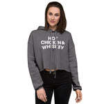 Load image into Gallery viewer, Nashville Hot Chicken &amp; Whiskey Crop Hoodie
